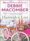 Cover image for Hannah's List